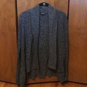 Gray cardigan